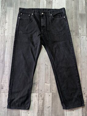 Levi’s 501 Original Fit Black Jeans - Mens 40 x 32
